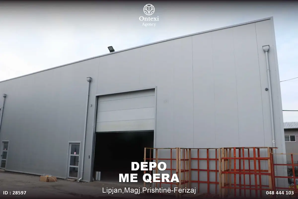 Depo 1000m² dhe 500m² depo në Konjuhi