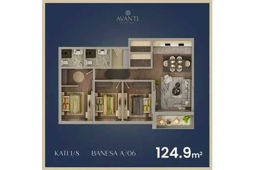 Banesë në shitje Dardani, Prizren - 124.9 m² banesë/apartment në Prizren