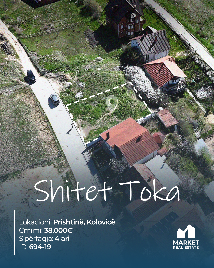 Truall në shitje, Kolovicë, Prishtinë tokë në Kolovica