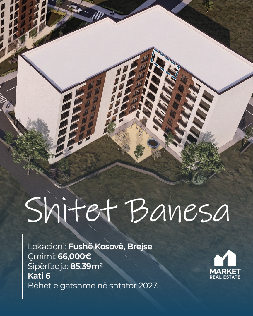 Banesë në shitje, Fushë Kosovë, Bresje banesë/apartment në Fushë Kosovë