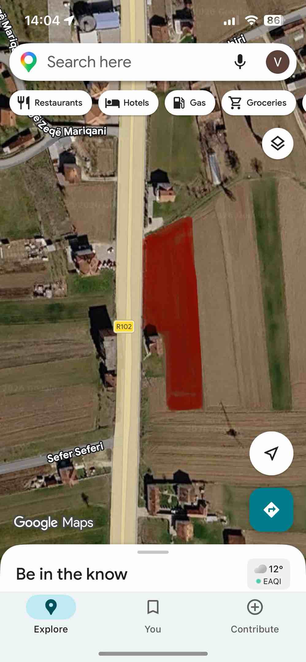 Me qera tokë në Skenderaj