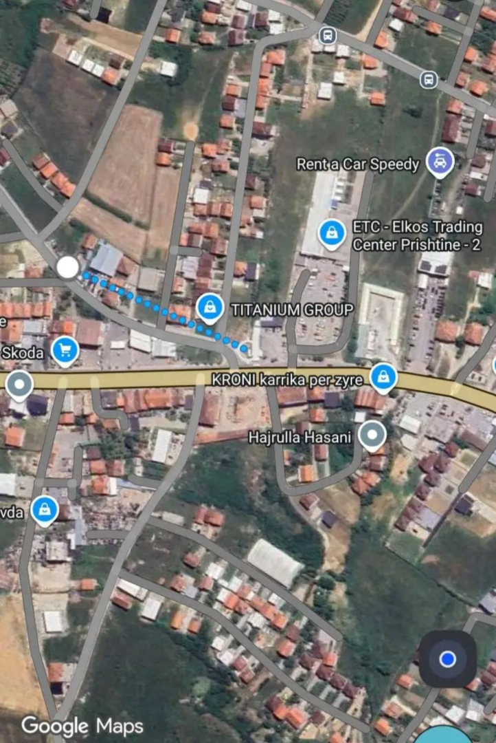 Truall në shitje në Lagjen Kodra e Trimave tokë në Prishtinë