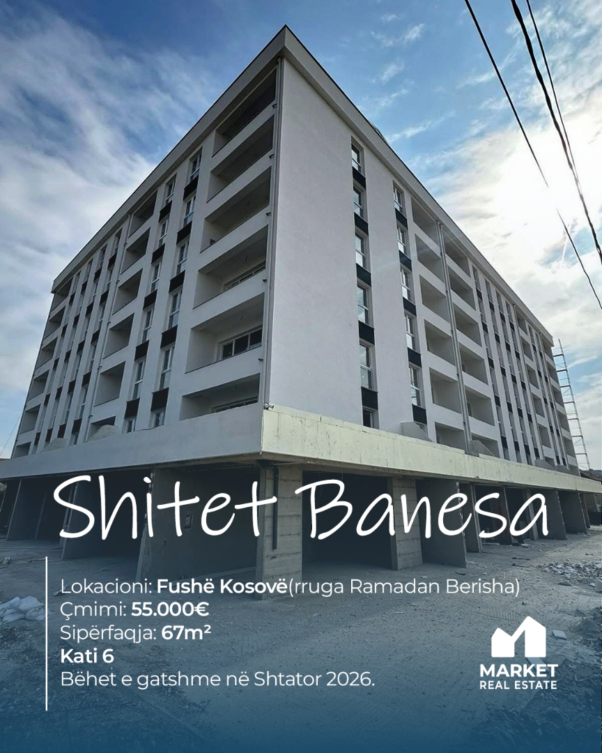 Banesë në shitje, Fushë Kosovë banesë/apartment në Fushë Kosovë