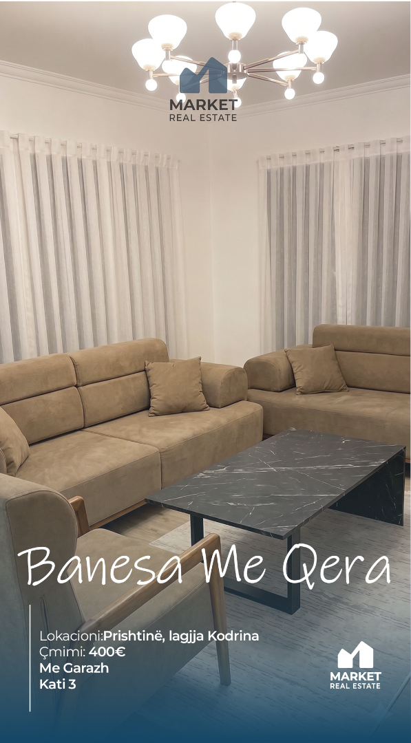Banesë me qera, Kodrina, Prishtinë banesë/apartment në Prishtinë