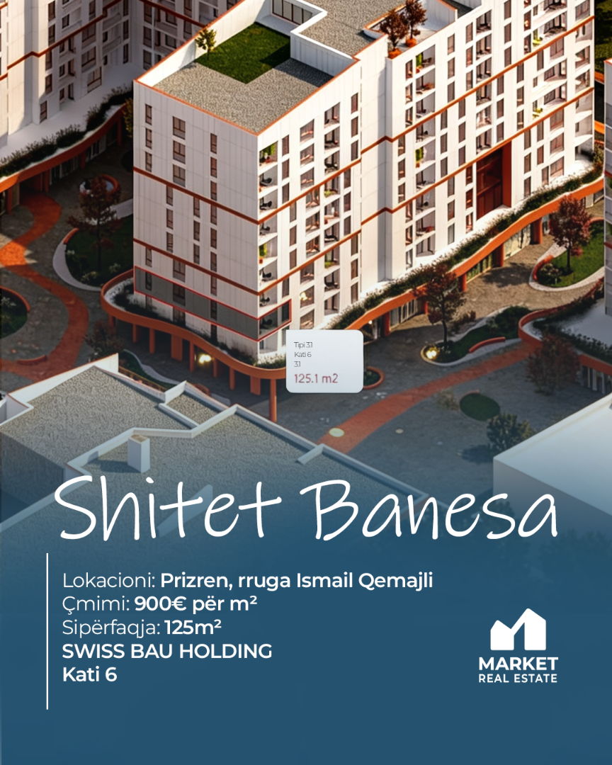 Banesë në shitje, Prizren banesë/apartment në Prizren