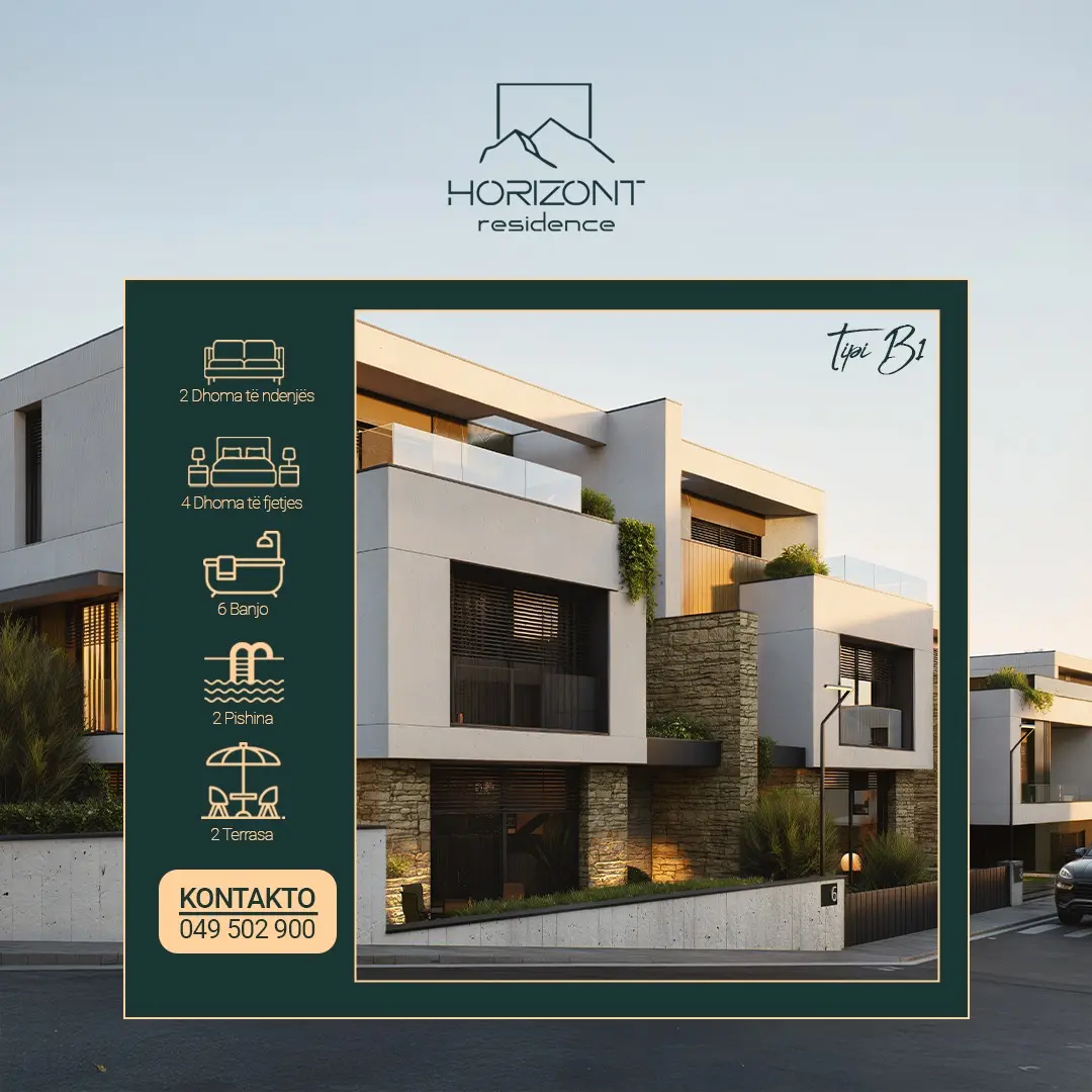 Shtepi ne lagjen *Horizonti Residence* ne qender te Pejes! shtëpi në Pejë