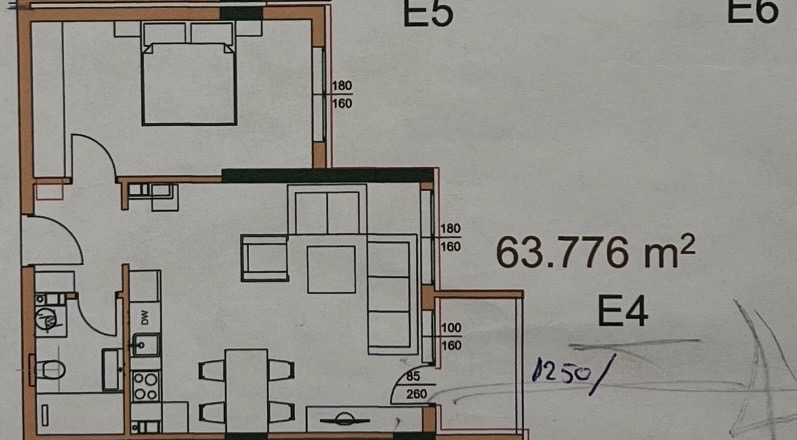 Banesa E4 shitet në Pejë tek Dulija banesë/apartment në Pejë