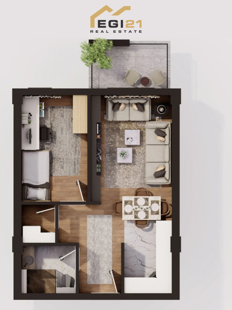 Mundësi e Veçantë për #Blerje – Banesë 53.58m² në Flux Residence, Prizren! banesë/apartment në Prizren