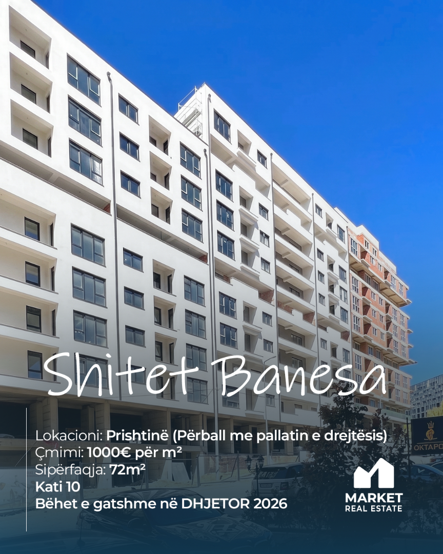 Banesë në Shitje 72m² në Prishtinë banesë/apartment në Prishtinë