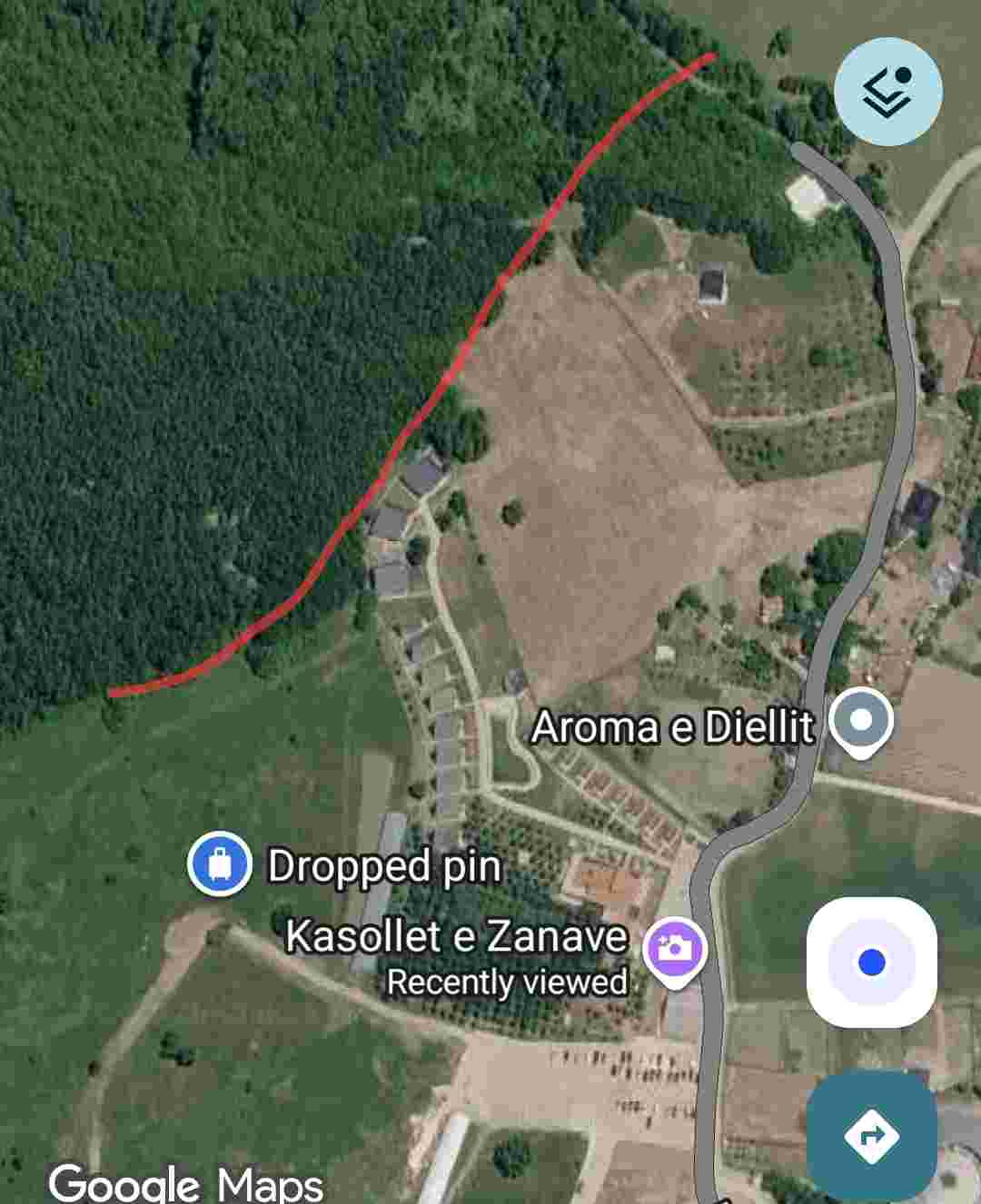 Toke ne shitje ne Prapashtice te Kasollet e Zanave tokë në Prishtinë