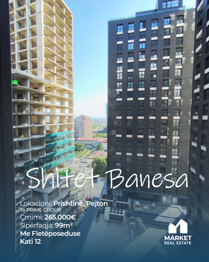 Banesë në Shitje 99m² në Pejton, Prishtinë banesë/apartment në Prishtinë