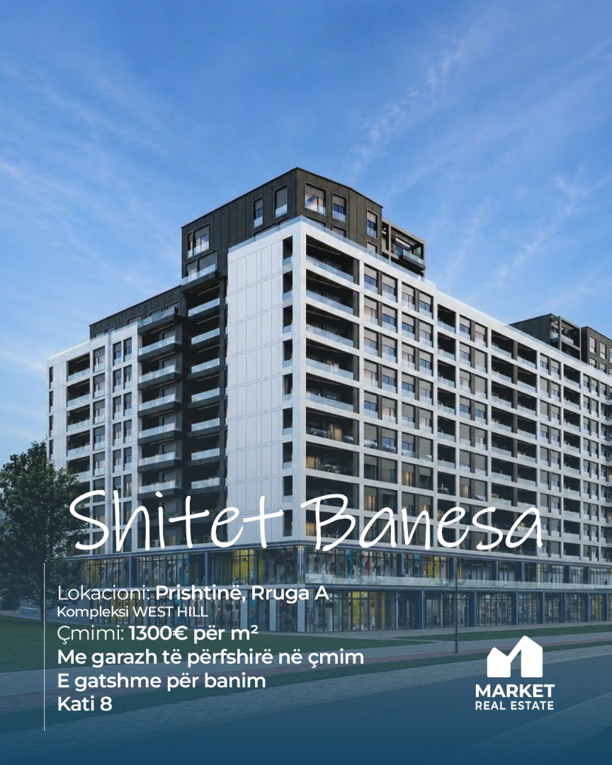 Banesë në Shitje 117.71 m² në Rrugën A, Prishtinë banesë/apartment në Prishtinë
