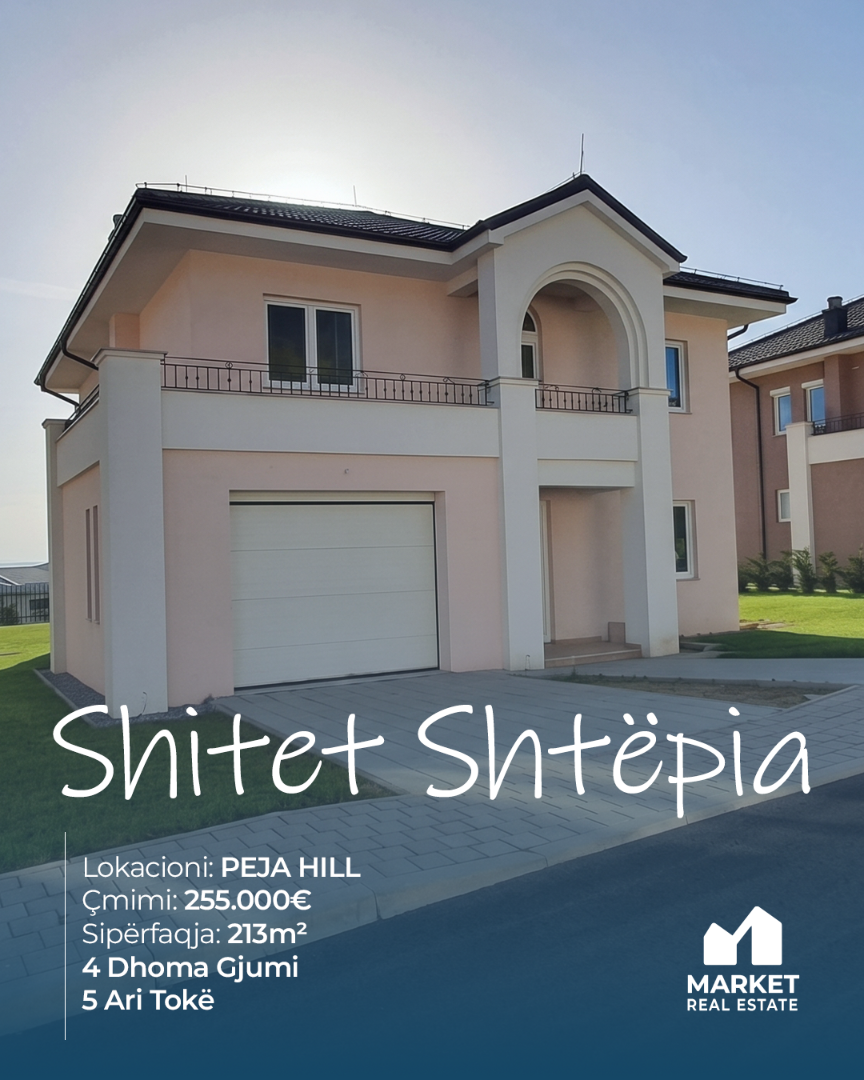 Shtëpi në Shitje 213m² në PEJA HILL shtëpi në Pejë