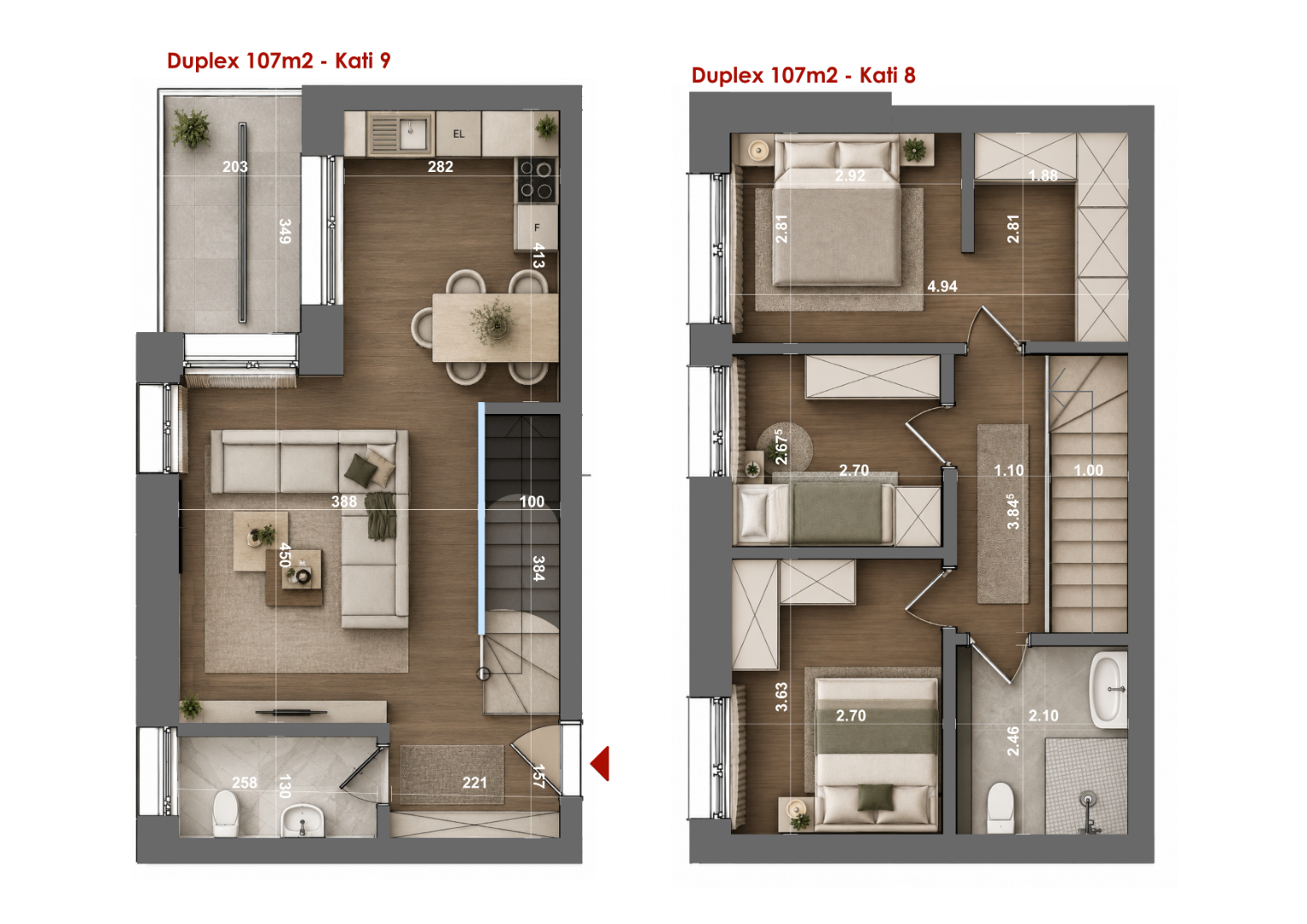 Duplex në shitje në Alba Tower, Prizren! banesë/apartment në Prizren