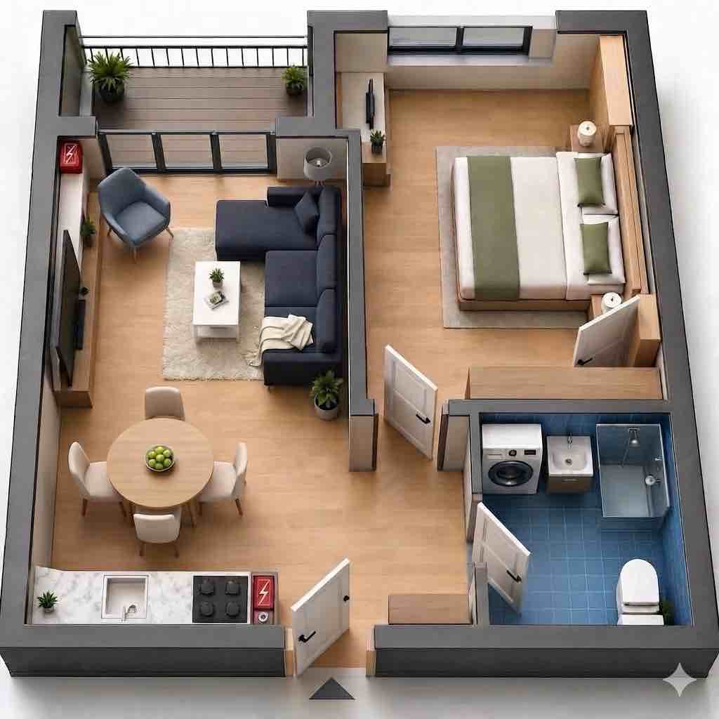 Shitet Banesa 46.71m2 ne Prishtine banesë/apartment në Prishtinë