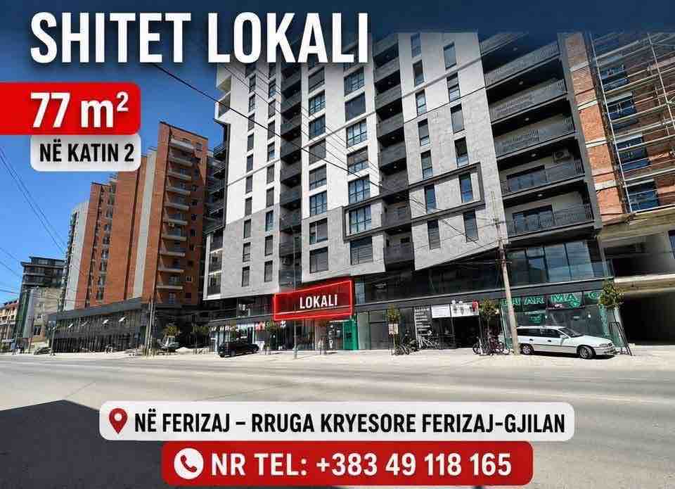 Shitet Lokali 77m2 ne Ferizaj  lokal në Ferizaj