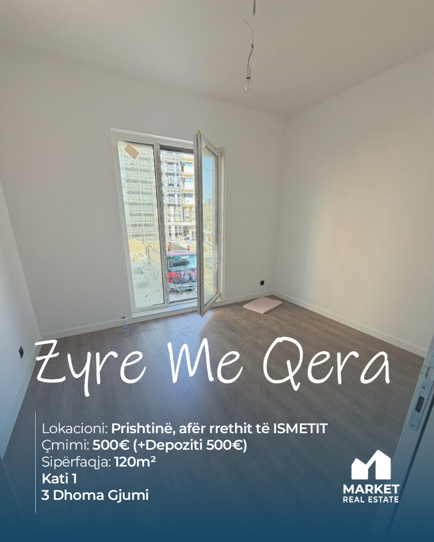 Zyrë me Qira 120m² në Prishtinë zyre në Prishtinë