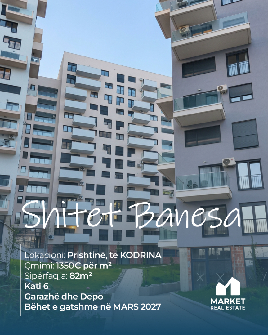 Banesë në Shitje 82m² te Kodrina, Prishtinë banesë/apartment në Prishtinë