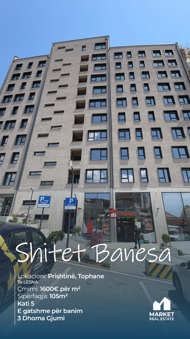 Banesë në Shitje 105m² në Tophane, Prishtinë banesë/apartment në Prishtinë