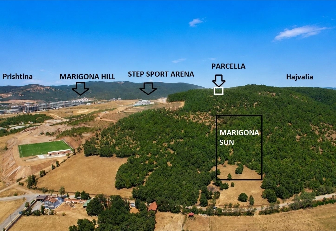 18,5 ari toke ne Prishtina e re Hajvali afer Marigona Hill tokë në Hajvalia