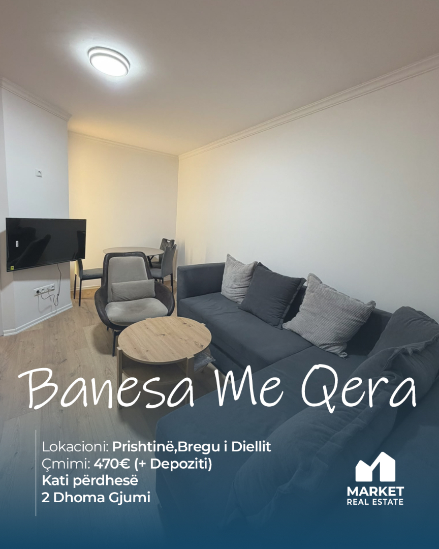 Banesë me Qira në Bregun e Diellit, Prishtinë banesë/apartment në Prishtinë
