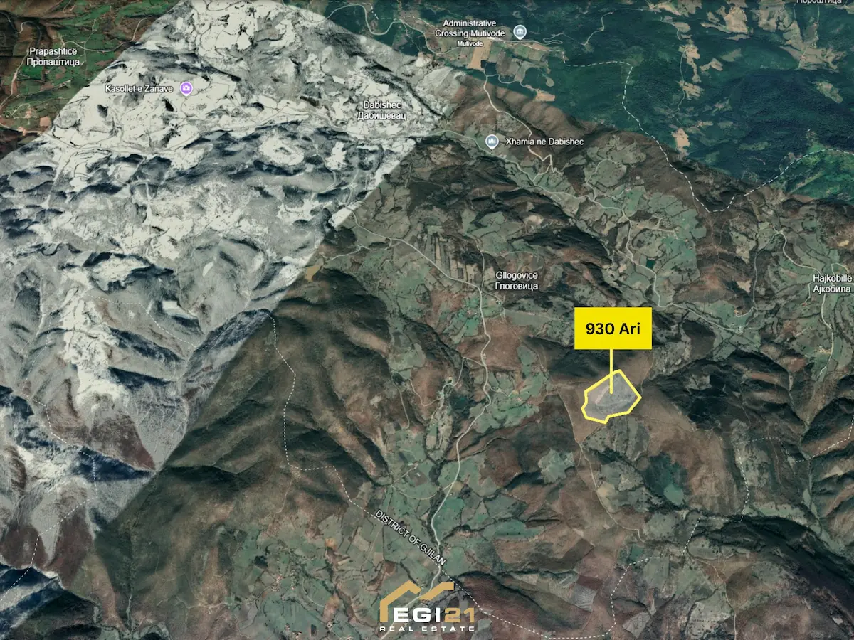 Truall 930 Ari për SHITJE, Hajkobillë, Prishtinë tokë në Prapashtica