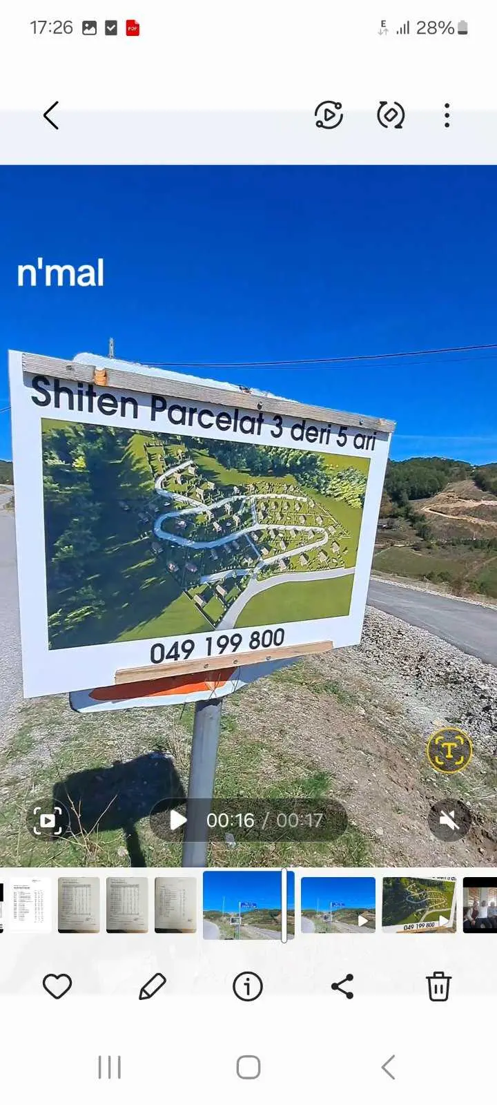 Shiten trojet-parcelat tokë në Prishtinë