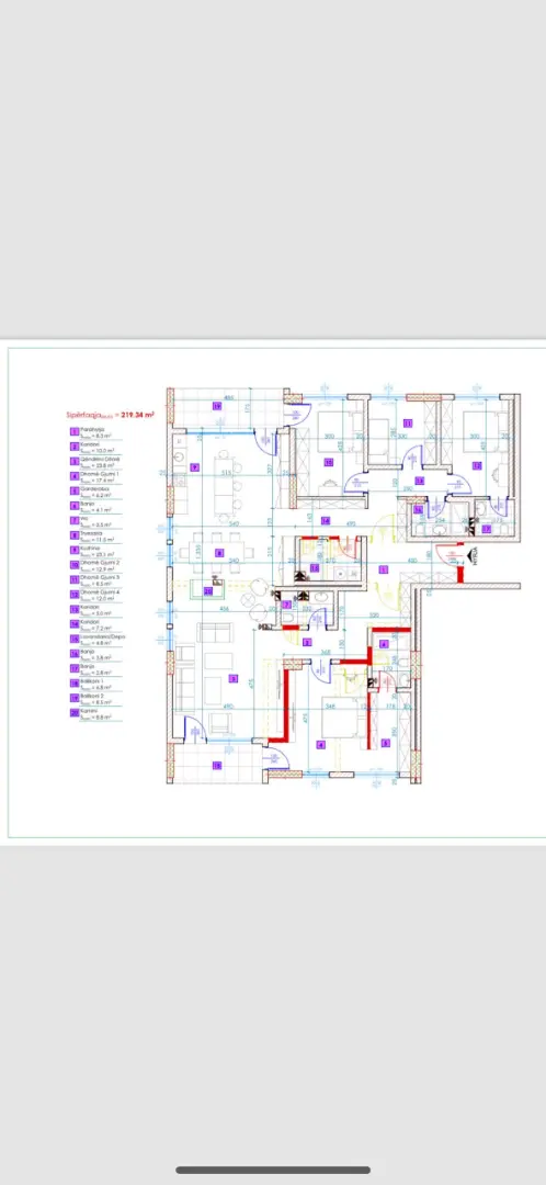 Banesa 219m2 ne Tranzitin e ri Prizeren banesë/apartment në Prizren