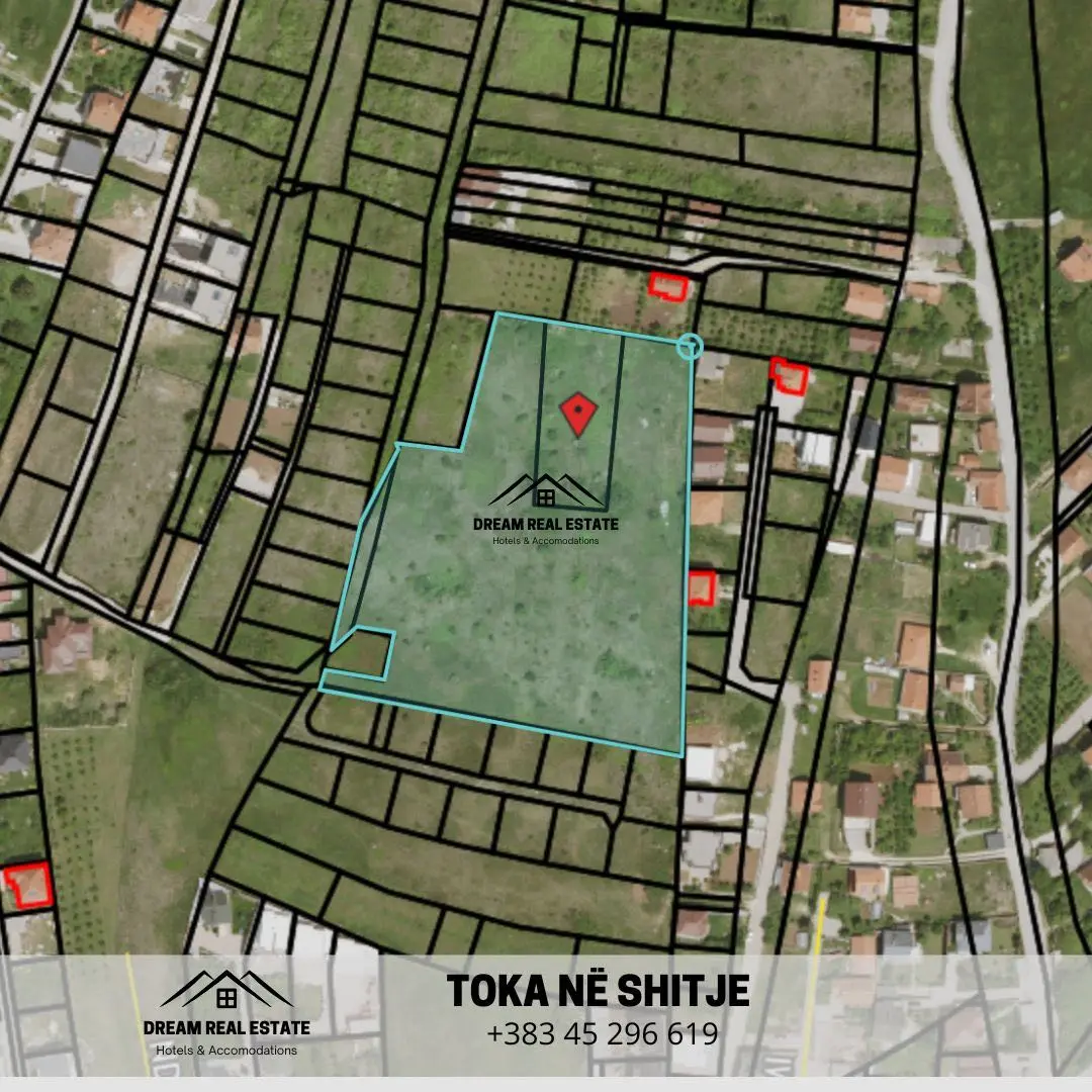 Toka në shitje 1,57 hektarë në Hajvali, Prishtinë. tokë në Prishtinë