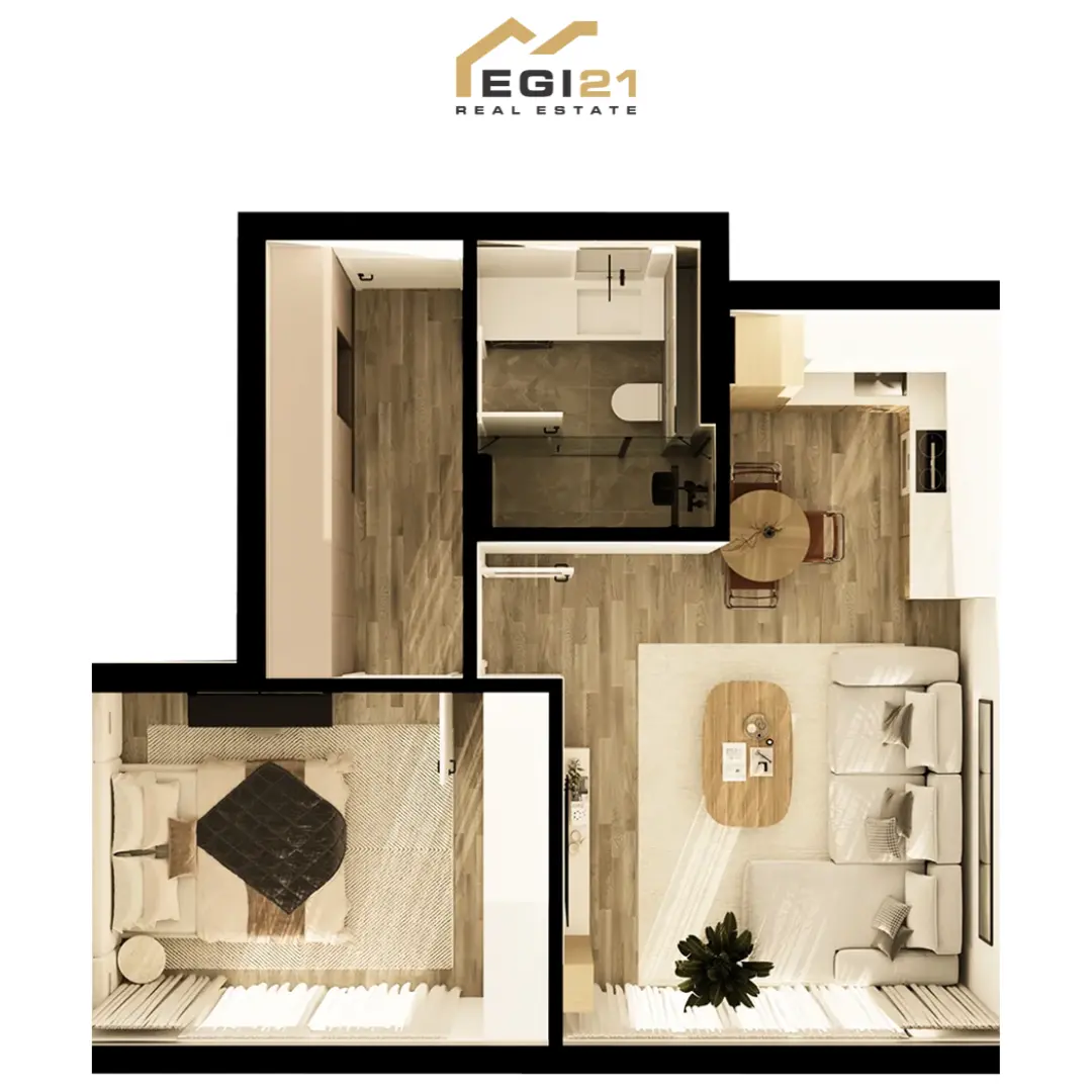 Banesë 56.22m² për SHITJE, Prishtina e Re banesë/apartment në Prishtinë