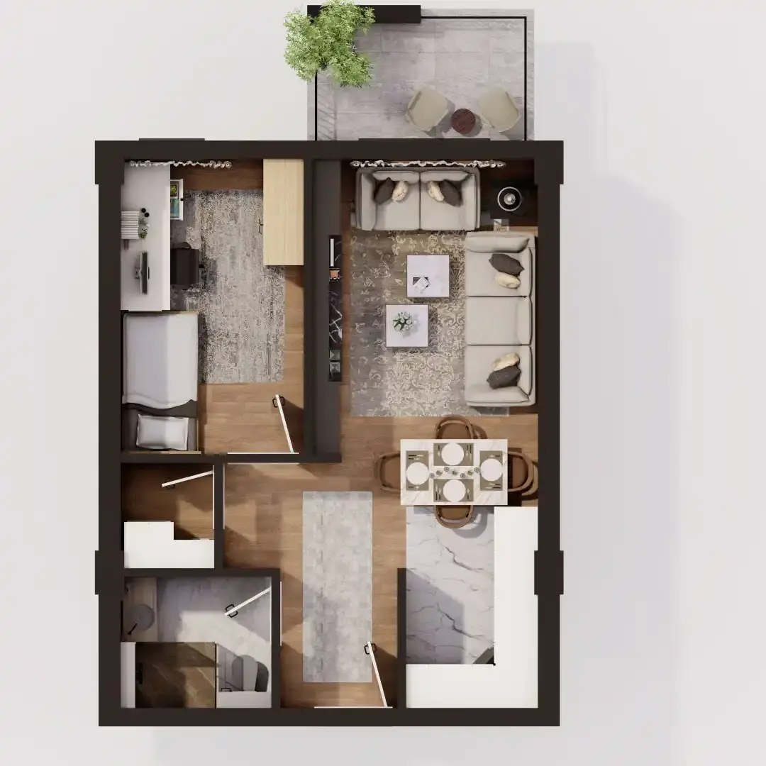 Mundësi e Veçantë për #Blerje – Banesë 53.58m² në Flux Residence, Prizren! banesë/apartment në Prizren