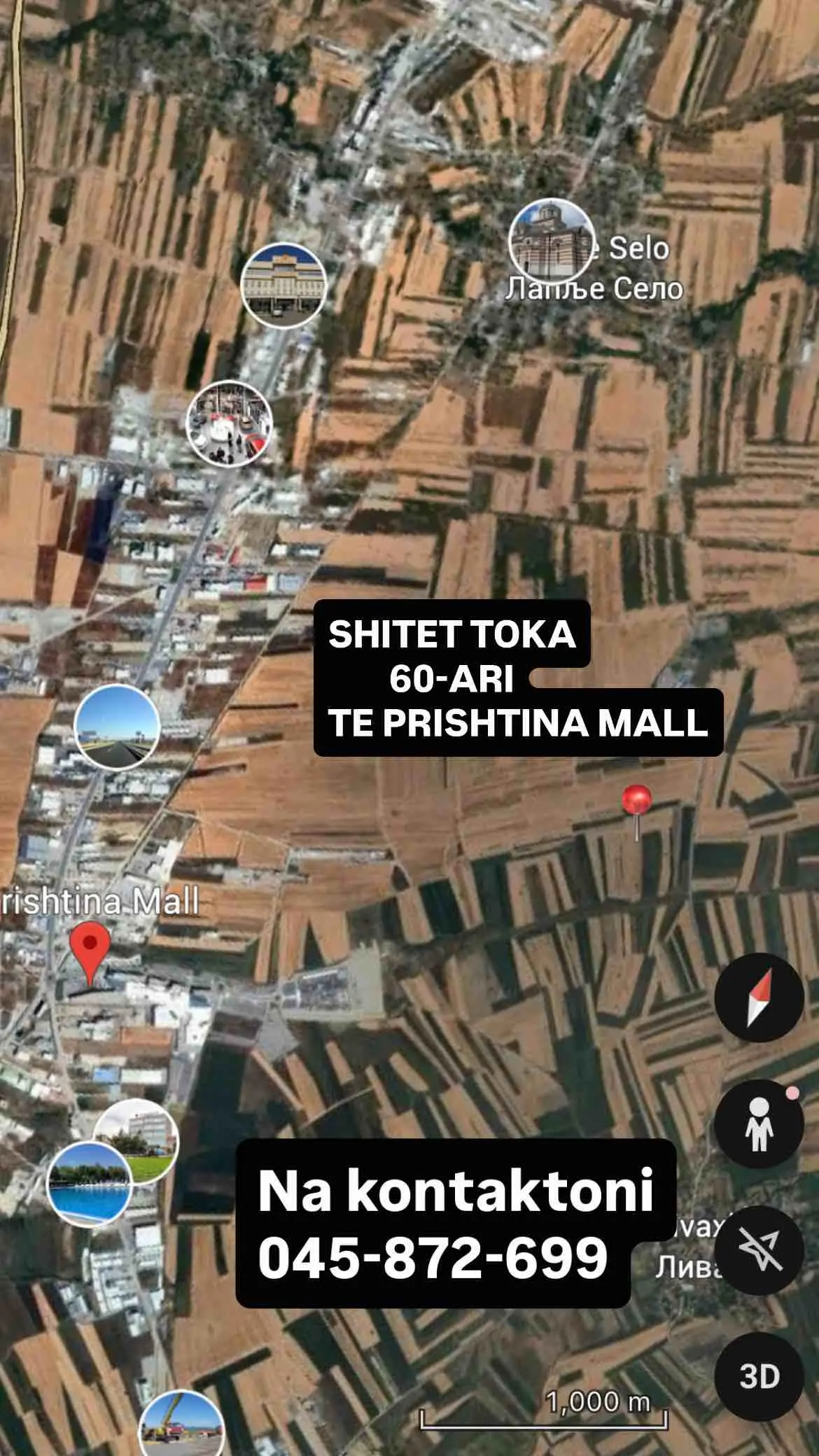 SHITET TOKA tokë në Livagja