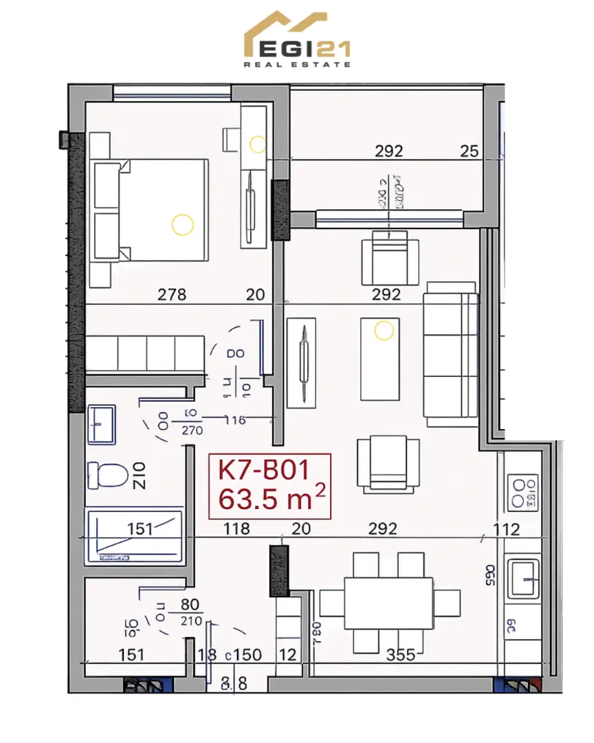 Banesë 63.5m² për SHITJE, Prizren banesë/apartment në Prizren